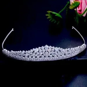 Accessories | Aaa Cz Round Cut Bridal Tiara Crown | Poshmark display picture 3